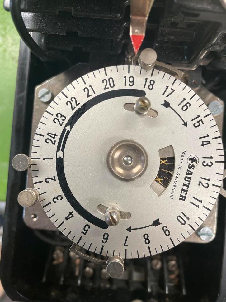 Vintage Sauter Timer - Zwitsers precisie!, Antiek en Kunst, Antiek | Klokken, Ophalen of Verzenden