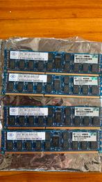 Servergeheugen 32GB (4x8GB) ECC DDR3 1333MHz, Computers en Software, RAM geheugen, Ophalen, Gebruikt, DDR3, 32 GB