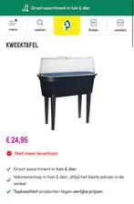 2 nieuwe kweektafels op poten met deksel, Ophalen of Verzenden, Nieuw