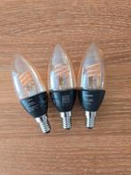Hue Filament E14 3 stuks, Ophalen of Verzenden, Zo goed als nieuw, E14 (klein), Led-lamp