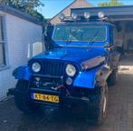 Jeep CJ 5.0 AUT 4WD 1979  blauw, Auto's, Jeep, 8 cilinders, Zwart, Origineel Nederlands, Particulier