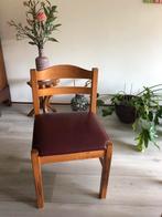 Grenen eetkamer stoelen, Huis en Inrichting, Stoelen, Ophalen, Gebruikt, Bruin, Landelijk, klassiek