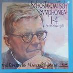 Schostakowitsch  Kyrill Kondraschin Symphonien 1-4 BOX 3LP, Cd's en Dvd's, Vinyl | Klassiek, Ophalen of Verzenden, Zo goed als nieuw