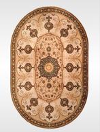 Vintage Louis de poortere Concerto ovaal green 200x303cm, Gebruikt, Retro vintage oosters Perzisch, ., 200 cm of meer