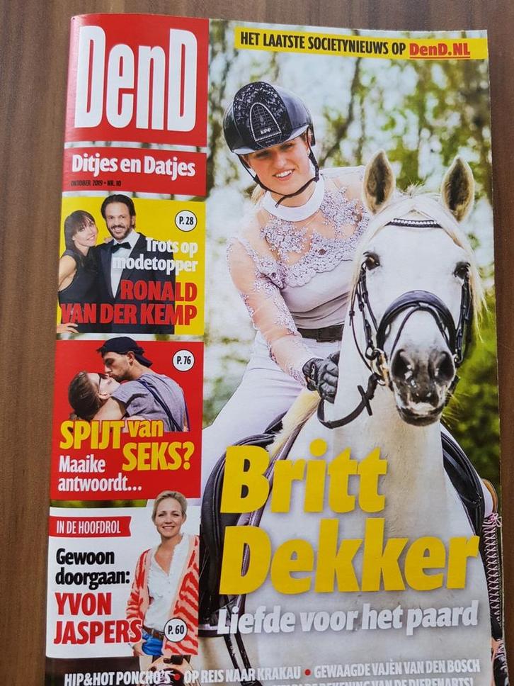 Ditjes & Datjes Britt Dekker Vajen van den Bosch, Boeken, Tijdschriften en Kranten, Zo goed als nieuw, Ophalen of Verzenden