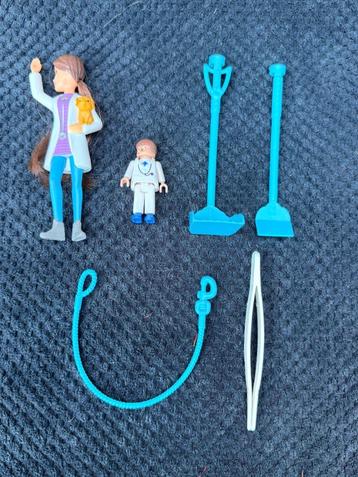 Leuk Dokter / Dierenarts Speelsetje - Pop, Playmobil  beschikbaar voor biedingen