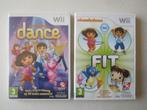 Nick Fit of Dance Nintendo Wii (Diego Dora), Vanaf 3 jaar, Overige genres, Ophalen of Verzenden, 1 speler