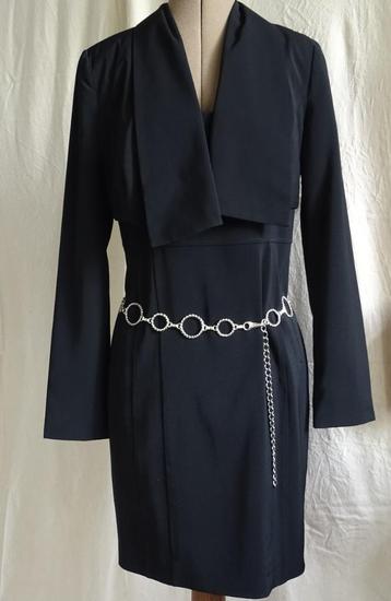 Pakje - jurk met bolero - zwart - mt 38 beschikbaar voor biedingen