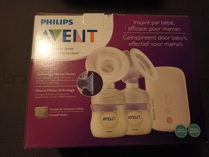 Philips Avent SCF397 Dubbele Elektrische Borstkolf, Kinderen en Baby's, Babyvoeding en Toebehoren, Zo goed als nieuw, Borstkolf