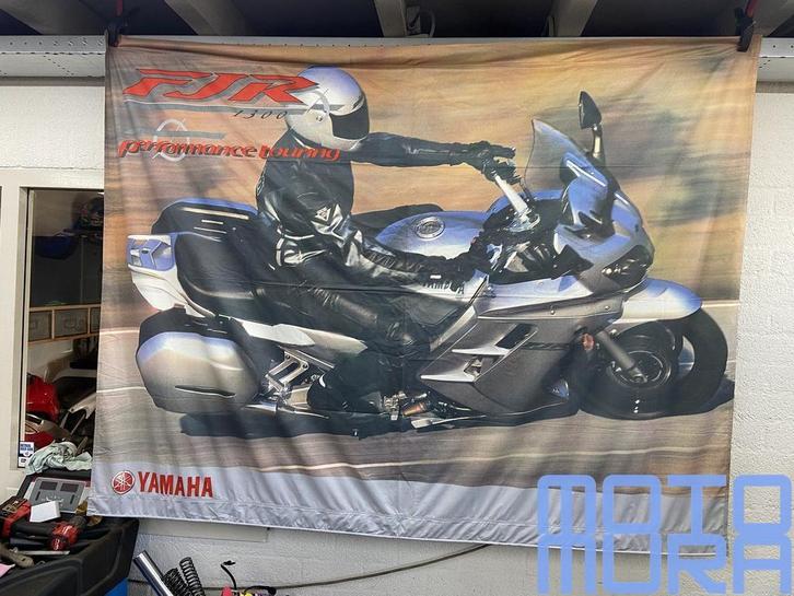 Originele YAMAHA Dealer vlag voor de FJR 1300 2001 - 2005 FJ, Verzamelen, Overige Verzamelen, Zo goed als nieuw, Ophalen of Verzenden