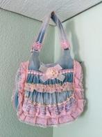 Spijkerstof tas, Ophalen of Verzenden, Nieuw, Roze, Handtas