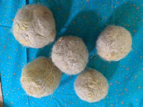Schapenwol wasballen, Hobby en Vrije tijd, Spinnewielen en Spinnen, Nieuw, Spinwol, Verzenden