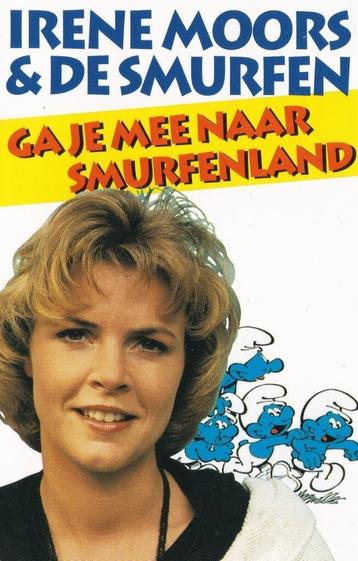 Cassettebandje Irene Moors & De Smurfen - Ga Je Mee... beschikbaar voor biedingen