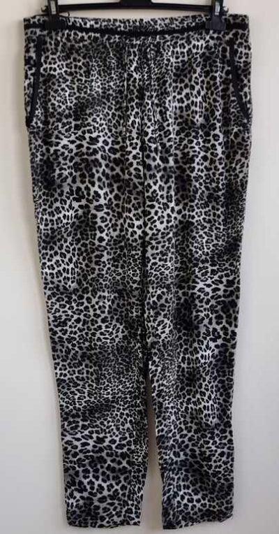 Esprit grijs/zwarte zomerse broek mt. 40, Kleding | Dames, Broeken en Pantalons, Zo goed als nieuw, Maat 38/40 (M), Zwart, Lang