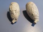 versierde pijpenkoppen Neptunus en Mercurius Zeevaart 1850, Antiek en Kunst, Antiek | Keramiek en Aardewerk, Verzenden
