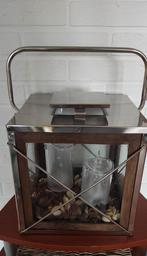 Riviera Maison Windlicht - Sfeervolle Lantaarn 26x26x26 cm, Ophalen, Zo goed als nieuw, 25 tot 50 cm