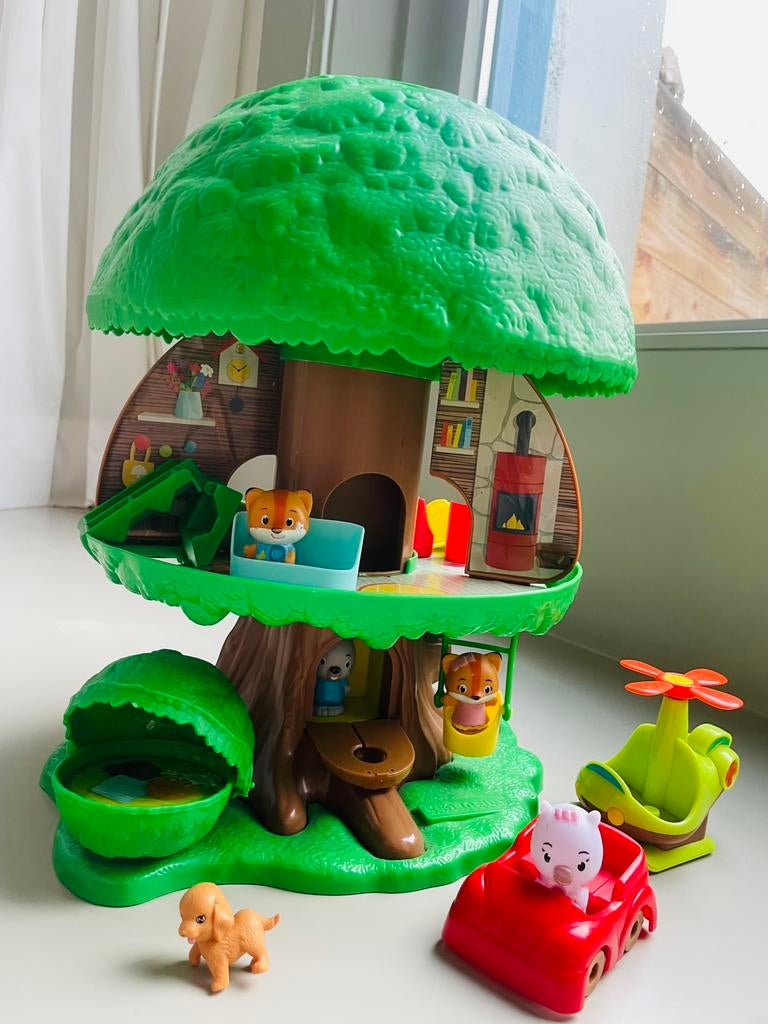 Klorofil Magic Tree House + extra beertjes + helicopter, Ophalen of Verzenden, Zo goed als nieuw, Overige typen