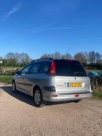 Peugeot 206 1.4 SW X-line 2002 Grijs APK 1-5-2026, Auto's, Voorwielaandrijving, Stof, 4 cilinders, Origineel Nederlands
