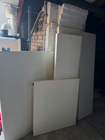 Ikea kallax wit 4x4 + wit bureau