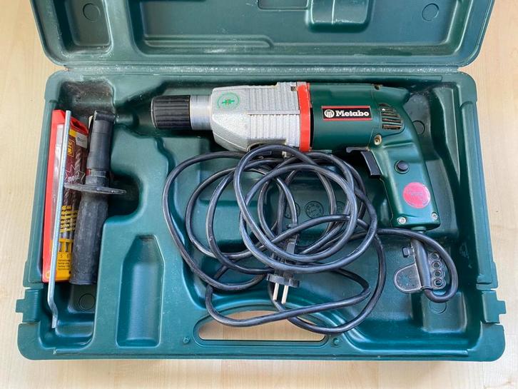 Metabo Boormachine - Gebruikt, Doe-het-zelf en Verbouw, Gereedschap | Boormachines, Gebruikt, Boormachine, 400 tot 600 watt, Variabele snelheid