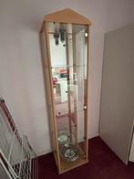 Vitrine kastje, Ophalen, 50 tot 100 cm, Zo goed als nieuw, Minder dan 100 cm