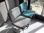 Eetkamerstoel, Huis en Inrichting, Stoelen, Ophalen, Gebruikt, Twee, Blauw