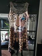 tijger jurkje, Bruin, Ophalen of Verzenden, Zo goed als nieuw, Maat 36 (S)