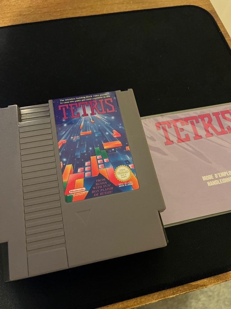 Tetris NES, Spelcomputers en Games, Games | Nintendo NES, Puzzel en Educatief, Gebruikt, 1 speler, Ophalen of Verzenden