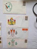 koninklijk huis eerste gestempelde eerstedags enveloppen, Ophalen of Verzenden, Zo goed als nieuw, Kaart, Foto of Prent