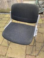 Retro eetkamer stoelen, Huis en Inrichting, Stoelen, Ophalen, Gebruikt, Stof, Vier