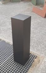 Sokkel 25x25x80cm mat zwart, Huis en Inrichting, Woonaccessoires | Zuilen en Pilaren, Ophalen, Nieuw