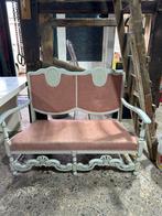 Brocante bankje, Ophalen