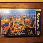 Puzzel fluorescent, Ophalen of Verzenden, 500 t/m 1500 stukjes, Zo goed als nieuw, Legpuzzel