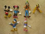 Rubberen Disney figuren 6 stuks AH, Verzamelen, Disney, Ophalen of Verzenden, Gebruikt, Beeldje of Figuurtje