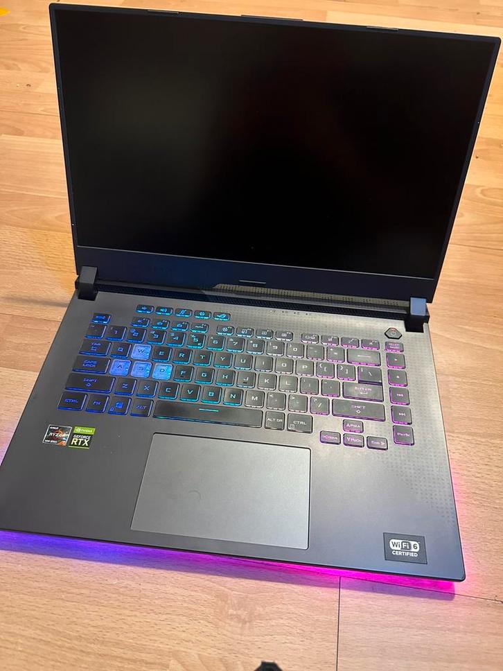 ROG Strix G15 – G513QM, RTX 3060, Ryzen 7, 16gb, 1TB M.2 SSD, Computers en Software, Windows Laptops, Zo goed als nieuw, 15 inch