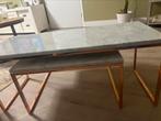 Salon tafel, Huis en Inrichting, Tafels | Eettafels, Ophalen, Overige materialen, Gebruikt, 100 tot 150 cm
