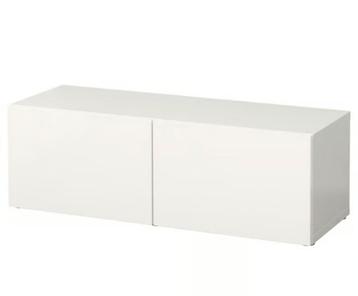 Besta Ikea kast wit 120 lang - afbeelding 2