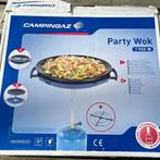 Campingaz Party Wok 1900W compleet met pannen houder, Gebruikt, Ophalen of Verzenden, Campingaz