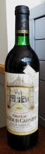 Chateau La Tour Carnet 1982; Haut Medoc; Grand Cru Classé!, Verzamelen, Wijnen, Ophalen of Verzenden, Frankrijk, Rode wijn