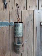 Originele mijnwerkerslamp., Ophalen of Verzenden
