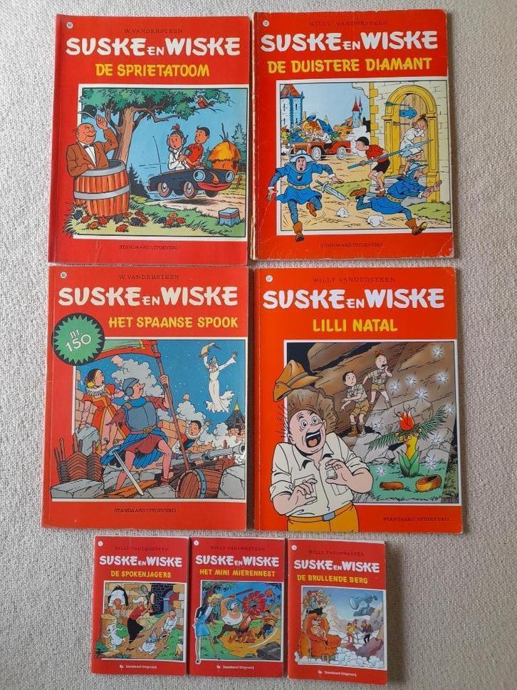 Verschillende titels Suske & Wiske, Boeken, Stripboeken, Gelezen, Meerdere stripboeken, Ophalen