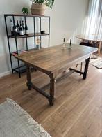Eikenhouten eettafel vintage retro, Huis en Inrichting, Tafels | Eettafels, Ophalen, Gebruikt, Eikenhout, 50 tot 100 cm