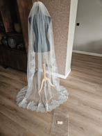 Nieuw prachtige sluier cecile calanthe nieuw ivory 200 cm, Ophalen of Verzenden, Nieuw, Wit, Accessoires