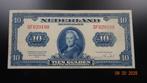10 Gld 1943 Zf, Postzegels en Munten, Bankbiljetten | Nederland, Ophalen of Verzenden, 10 gulden, Los biljet