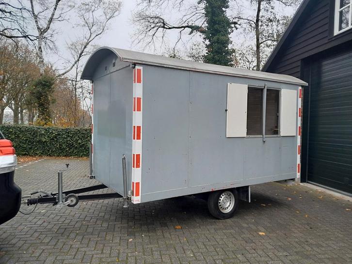 Bouwkeet schaftwagen snelverkeer pipowagen keet schaftkeet, Zakelijke goederen, Machines en Bouw | Keten en Containers, Ophalen