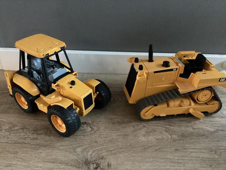 Bruder tractor + shovel, Kinderen en Baby's, Speelgoed | Speelgoedvoertuigen, Gebruikt, Ophalen of Verzenden
