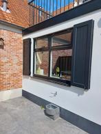 Zwarte luiken, Doe-het-zelf en Verbouw, Rolluiken, Ophalen, Minder dan 100 cm, Minder dan 100 cm