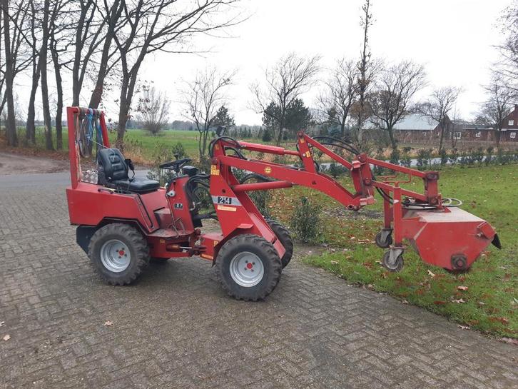 Schaffer 214 mini wiellader/shovel/loader, Zakelijke goederen, Machines en Bouw | Kranen en Graafmachines, Wiellader of Shovel