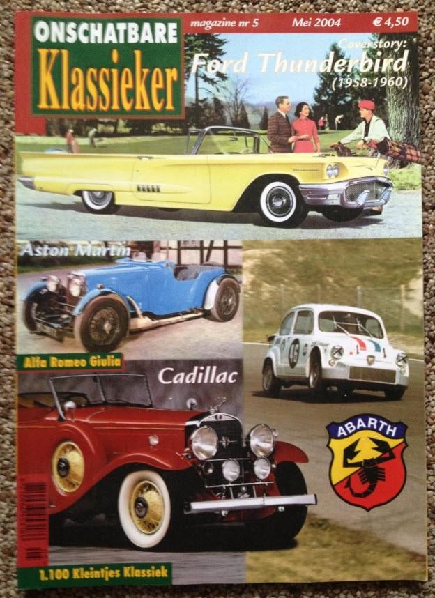 OKM: Ford Thunderbird, Alfa Romeo Giulia, Abarth, Panhard, Boeken, Auto's | Folders en Tijdschriften, Zo goed als nieuw, Algemeen