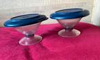 Tupperware Exclusieve Dessertkommen, Ophalen, Zo goed als nieuw, Blauw, Bak of Kom